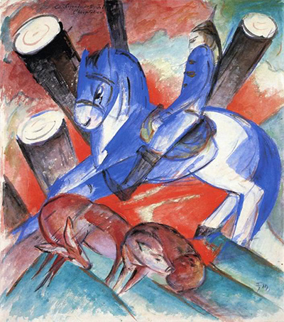 St Julian the Hospitaller Franz Marc